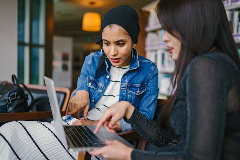 Women working